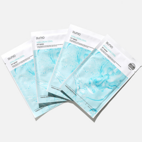 Bunio Hyaluron Cool Fit Sheet Mask 25ml (Pack of 5).