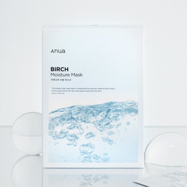 ANUA - BIRCH MOISTURE SHEET MASK 25ml (10PCS)