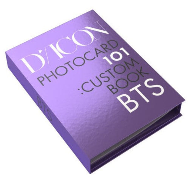 BTS DICON Photocard 101 Custom Book.