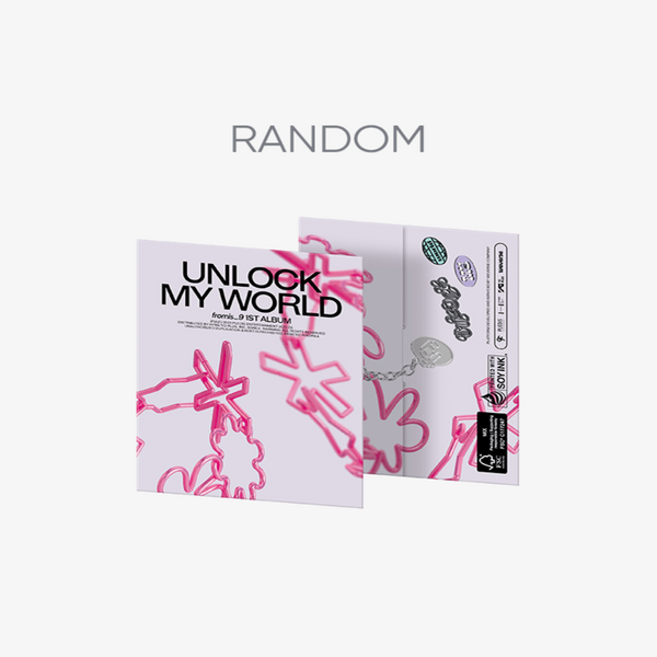 fromis_9 - 1st Album ‘Unlock My World’ (Weverse Albums ver.) Random.